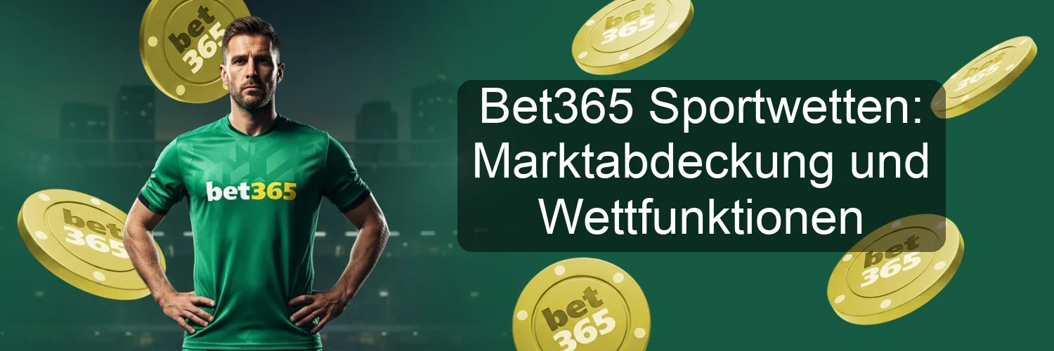 Bet365 Sportwetten: Marktabdeckung und Wettfunktionen Bet365 Sportwetten: Marktabdeckung und Wettfunktionen