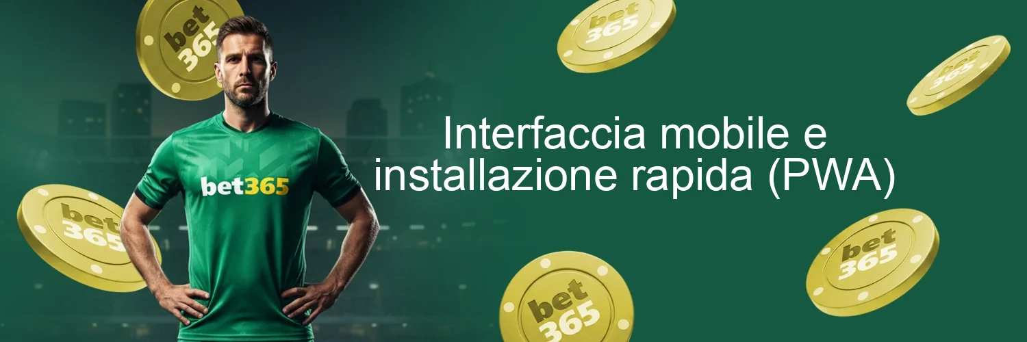 Interfaccia mobile e installazione rapida (PWA)