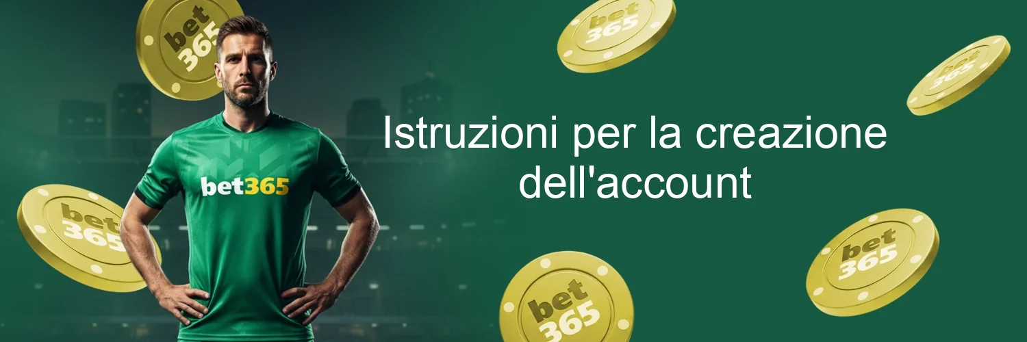Istruzioni per la creazione dell'account